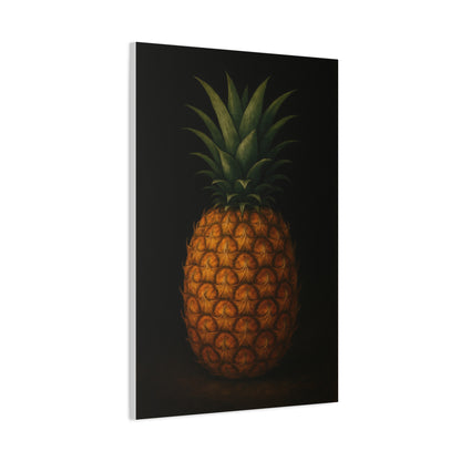 Pineapple Wall Art Canvas, Tropical Home Decor, Modern Art Print, Perfect for Summer Vibes, Gift for Fruit Lovers