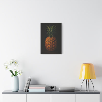 Pineapple Wall Art Canvas, Tropical Home Decor, Modern Art Print, Perfect for Summer Vibes, Gift for Fruit Lovers
