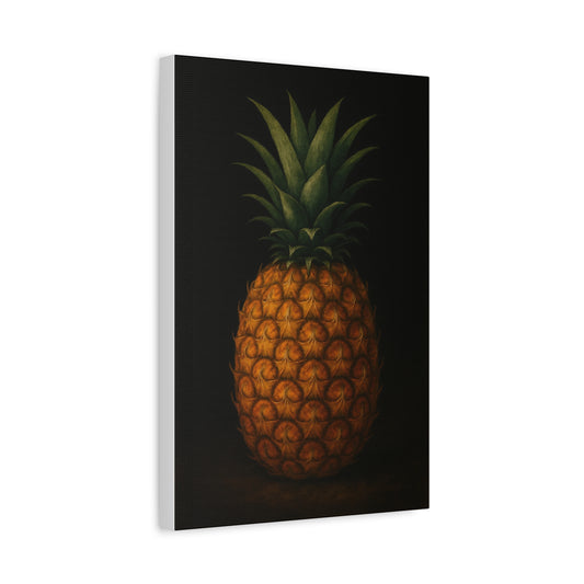 Pineapple Wall Art Canvas, Tropical Home Decor, Modern Art Print, Perfect for Summer Vibes, Gift for Fruit Lovers
