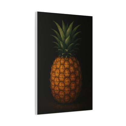 Pineapple Wall Art Canvas, Tropical Home Decor, Modern Art Print, Perfect for Summer Vibes, Gift for Fruit Lovers